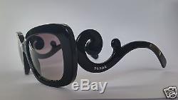 Prada Sunglasses 27OS 1AB3M1 Minimal Baroque Black Grey Gradient 100% Original
