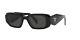 Prada Sunglasses Pr17ws 1ab5s0 49mm Black / Dark Grey Lens
