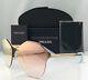 Prada Sunglasses Pr 64ts Authentic Brand New Gold / Pink Mirror 7oead2 66mm