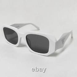 Prada Sunglasses White Frame Women Sunglasses 17WS