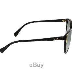 Prada Women's Gradient PR01OS-1AB3M1-55 Black Cat Eye Sunglasses
