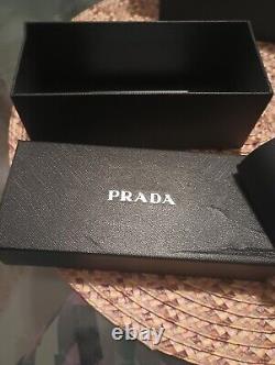 Prada Women's PR 15WS Black/Grey And Purple Lenses Gradient, sunglassses 56mm