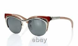 Prada Women's Pink'SPR61O' Round Sunglasses 142514
