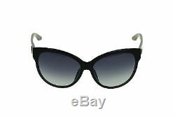 RARE NEW Authentic Christian DIOR Paname Black Cat-eye Oversized Sunglasses D28
