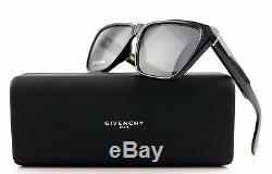 RARE NEW Authentic GIVENCHY Kim Kardashian Shiny Black Sunglasses GV 7002/S D28