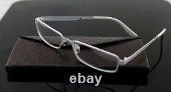 RARE NEW Authentic GUCCI TITANIUM White RX EyeGlasses Frame Glasses GG 1885 DMV