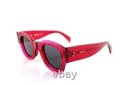 RARE NEW Genuine CELINE ZOE Ladies Fuchsia Crystal Sunglasses CL 41446/S MU1 IR