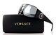 Rare New Genuine Versace Vanitas Medallion Black Grey Sunglasses Ve 2163 1381/6g
