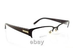 RARE New Authentic GUCCI Brown Gold GG Logo EyeGlasses Frame Glasses GG 4222 WM1