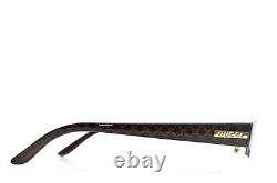 RARE New Authentic GUCCI Brown Gold GG Logo EyeGlasses Frame Glasses GG 4222 WM1