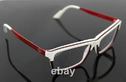 RARE New Authentic GUCCI White Green Red EyeGlasses Frame Glasses GG 3517 WXF