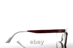 RARE New Authentic GUCCI White Green Red EyeGlasses Frame Glasses GG 3517 WXF