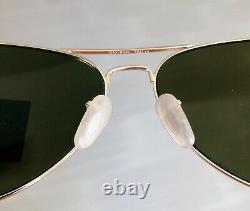 RAY BAN FLASH MIRROR AVIATOR PINK WOMEN UNISEX 58mm sunglasses NEW USA