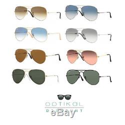 RAY BAN RB3025 3025 large metal occhiali da sole AVIATOR sunglasses sonnenbrille