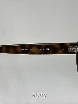 RAY-BAN RB4227 710/13 Italy Brown Havana Tortoise Sunglasses Frame 55-17mm