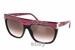 ROBERTO CAVALLI Womens'Albireo' 800S 05T Black Fuchsia 60mm Sunglasses 132987