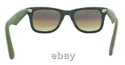 Ray-Ban 0RB2140 606285 rectangle Matte Military Green Square Sunglasses