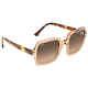 Ray Ban Brown Gradient Square Ladies Sunglasses Rb2188 130143 53 Rb2188 130143