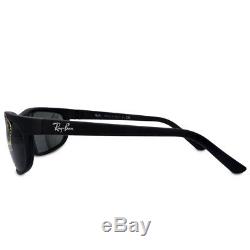 Ray-Ban RB2027 W1847 Predator 2 Matte Black/Green Sports Wrap-Around Sunglasses