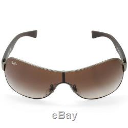 Ray-Ban RB3471 029/13 Youngster Gunmetal/Brown Gradient Unisex Shield Sunglasses
