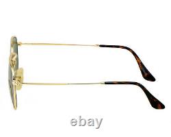 Ray-Ban RB3548N Hexagonal Flat Gold Frame/Green Classic G-15 Lens Sunglasses 51m