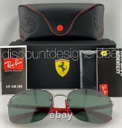 Ray-Ban RB3617M Ferrari Sunglasses F00171 Gunmetal Frame Classic Green G-15 Lens