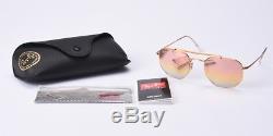 Ray-Ban RB3648 9001I1 Marshal Sunglasses with Metal Frame & Pink Gradient Lenses