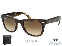 Ray Ban RB4105 710/51 50 FOLDING WAYFARER occhiali sole Sunglasses Sonnenbrille
