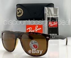 Ray-Ban RB4147 Sunglasses 710/57 Brown Tortoise Brown Polarized B-15 Lens 60mm