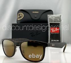Ray-Ban RB4263 Sunglasses 894/A3 Matte Tortoise Gold Mirror POLARIZED Lens 55mm