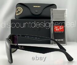Ray-Ban RB4264CH Sunglasses 601S5J Matte Black Silver Mirror POLARIZED Large 58