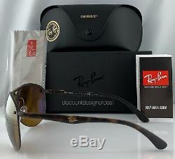 Ray-Ban RB4293CH Aviator Sunglasses 894/A3 Matte Havana Gold Mirror POLARIZED