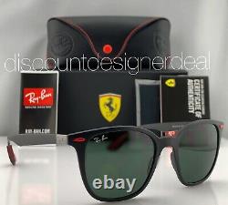 Ray-Ban RB4297M Ferrari Sunglasses F602/71 Matte Black Classic Green Lens 51mm