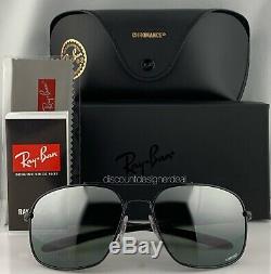 Ray-Ban RB8322CH 002/5L Sunglasses Silver Mirror Polarized Chromance Carbon 62mm