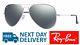 Ray-ban Sunglasses Aviator 3025 W3277 Silver Grey Mirror Medium 58mm