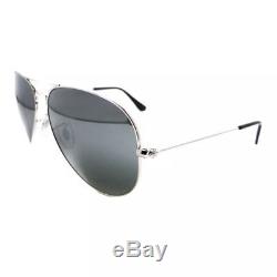 Ray-Ban Sunglasses Aviator 3025 W3277 Silver Grey Mirror Medium 58mm