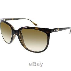 Ray-Ban Women's Cats 1000 RB4126-710/51-57 Brown Cat Eye Sunglasses