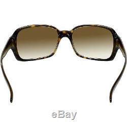 Ray-Ban Women's Gradient RB4068 RB4068-710/51-60 Brown Rectangle Sunglasses