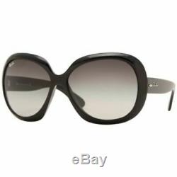 Ray Ban Women's Jackie Ohh Sunglasses Black/Gray (RB4098-601-8G-60)