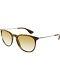 Ray-ban Women's Polarized Erika Rb4171-710/t5-54 Brown Oval Sunglasses