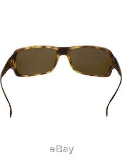 Ray-Ban Women's Polarized Highstreet RB4075-642/57-61 Brown Rectangle Sunglasses