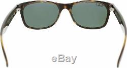 Ray-Ban Women's Polarized New Wayfarer RB2132-902/58-55 Brown Sunglasses