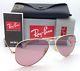Ray-ban Women's Polarized Pink Legend Aviator Sunglasses Rb3025 001/15 58-14