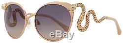 Roberto Cavalli Cateye Sunglasses RC890S Menkalinan 28F Rose Gold/Beige 890