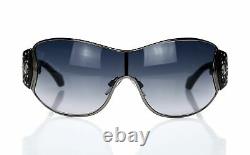 Roberto Cavalli Women's Black'Alcyone 803S' Shield Sunglasses 142723