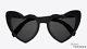 Saint Laurent Wave181 Loulou Black Heart Sunglasses %100 Authentic