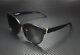 Saint Laurent Ysl M39 K 001 Shiny Black Solid Black 57 Mm Women's Sunglasses