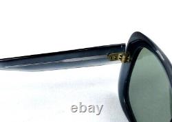 STYLISH 50s SUNGLASSES OVER-SIZED ITALY DESIGN 1950s SQUARED FRAME NOS