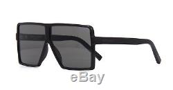 Saint Laurent BETTY S SL 183 Black/Grey (001) Sunglasses