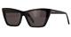 Saint Laurent Black/grey Sl 276 Mica 032 Cat-eye Women's Sunglasses